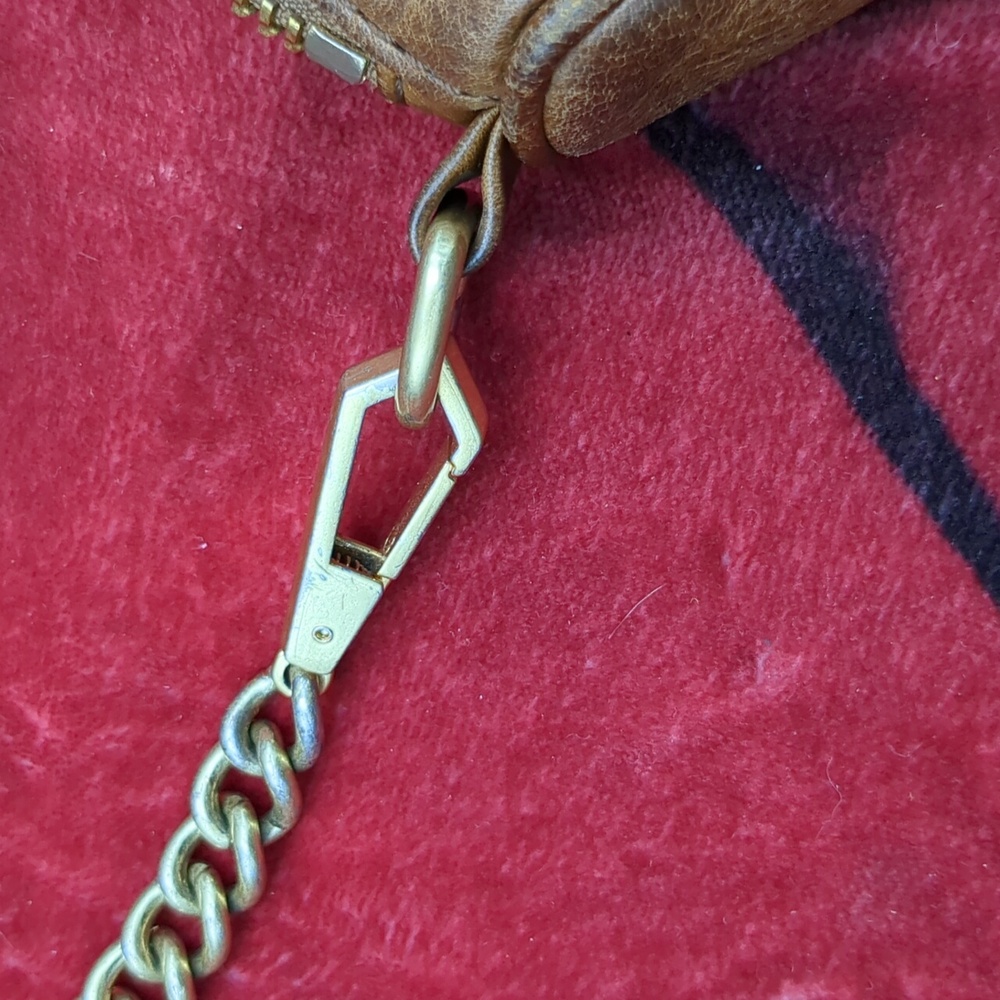 Rebecca Minkoff brown leather and gold bag - Picture 6 of 16
